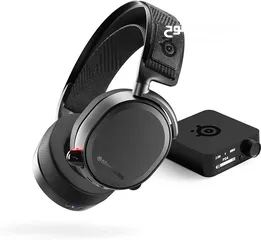  6 SteelSeries Arctis Pro Wireless Gaming Headset - High Fidelity 2.4 GHz Wireless - Mixable Bluetooth