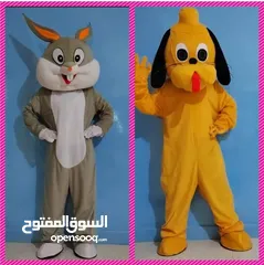  2 شخصيات كرتونية للمدارس والروضات والحضانات