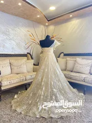  2 فستان سهره لبسه واحده للبيع بنصف السعر
