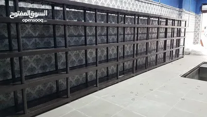  1 رفوف بلاستيكية قوية وعملية واقتصادية