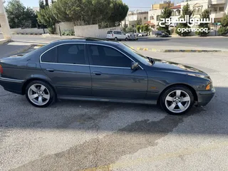  13 بي ام  e39 دب 520i موديل 1999 اصلي فحص كامل ثاني مالك في الاردن  قابل للفحص في داخل الشركة