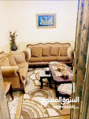  2 شقة ارضية مع حديقة مفروشة للايجار قرب وزارة الصحة بالبيرة حي البالوع