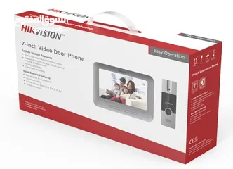  1 طقم إنتركم تناظري Hikvision DS-KIS202T وDS-KIS203T – أمان متقدم بأسعار تبدأ من 56.99 دينار فقط!