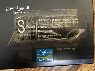  9 لابتوب سوني فايو core i7-2g