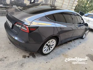  7 تيسلا 3 موديل 2021 لونج رينج دول موتور جمرك جديد