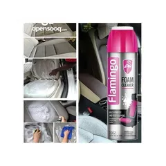  8 Netoyant siège et garniture Flamingo 650ml