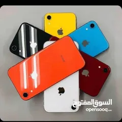  14 ايفون XR الاصلي جيجا 64 و 128 بطارية مشكل هدية شاحن الاصلي وكفر ولزقة متوفر توصيل