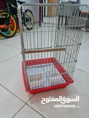  3 BIRD CAGE  slightly used