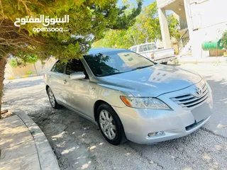  10 تويوتا كامري موديل 2009 فل كامل مع فتحه أعلى مواصفات بحالة الوكاله