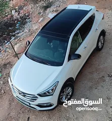  1 هيونداي سنتافي 2017 بالرخصة للبيع او للبدل
