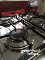 2 طباخ اربع عيون الشعله كهرباء جديد