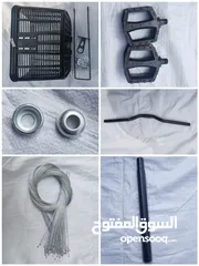  7 لدينا جميع  انواع الزينة و قطع البسكليتات وصيانتها