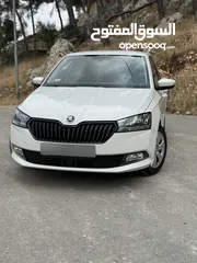  1 سكودا فابيا موديل 2020 ترخيص 2019 نابلس