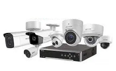  7 نظام 4 كاميرات مراقبة 5ميجا بكسل (هايكفجن )شامل التركيب والكفالة وبرمجة الهاتف فقط
