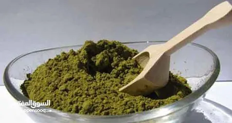  11 حناء طبيعية خضراء أصلية للتجميل و صبغ الشعر