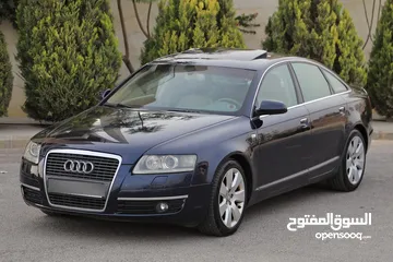  20 2009 AUDI A6 2.0L Turbo اودي A6 قاطعه مسافه 85 الف فقط وارد الوكالة (نقل)  فل كامل  فحص كامل