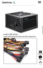  4 DeepCool DN500 80 Plus 500W Power Supply