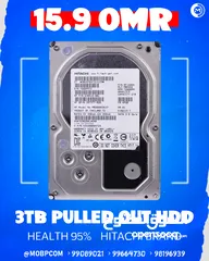  1 3TB Pulled Out HDD - هارديسك !
