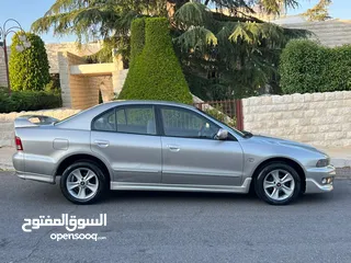  1 متسوبيشي جالنت نظيفه جدا 2005 لون شمباني جير اتماتيك تب اترونك صيانه كامله بالوكاله مالك شخص واحد