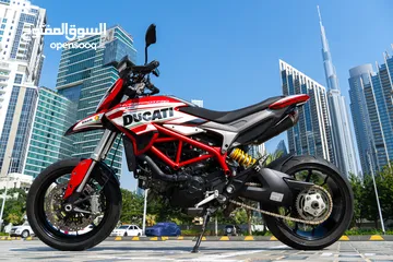  13 Ducati Hypermotard 821 with SC Project Exhaust