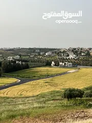  11 ارض سكنية  للبيع طريق المطار بالقرب من فلل جرين لاند بمساحة ( 1801 م ) في ناعور
