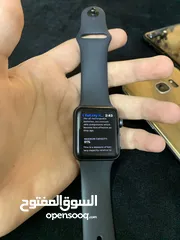  11 ايفون 8 ابيض و ساعه ابل اصليه الجيل 3