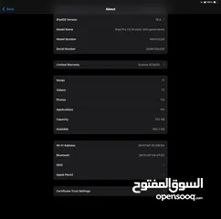  29 Ipad pro 12.9 M2 512GB