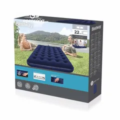 2 فرشة Bestway الهوائية الأصلية – حل مثالي للنوم المريح بأي مكان تصميم ناعم ومبطن كأنك على سرير