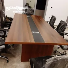  24 ترابيزة اجتماعات/ طاولة اجتماعات/ ميتنج/ مودرن modern meeting table خشب MDF اسباني عالي الجوده