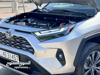  27 تويوتا راف فور ((2023)) ليميتد ليثيووم 7جيد اعلى صنف قمه الفخامة بسعررررر مغرررري