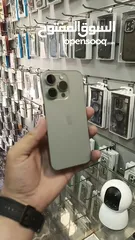  13 iphone 15 pro 256 GB بطاريه 99%  وارد شرق اوسط ( كفاله مطووله)