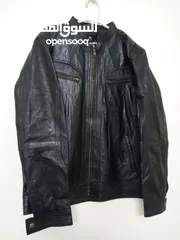  2 Men New style leather jacket