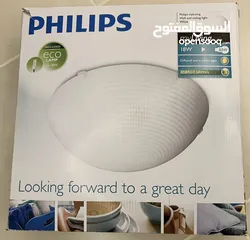  1 إنارة سقف PHILIPS أصلية – جديدة بالكرتونة – جودة عالية وتصميم أنيق