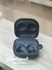  5 سماعة بلوتوث  مستعملة Galaxy Buds 2 pro.  اسود لون