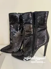  2 Selling Brand-New Steve Madden Sequined Ankle Boots