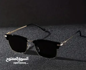  1 زوج من نظارات المعدن الرجالية ذات الأسلوب البانك، نظارات عصرية للرجال. قوة تحمل كبيرة  ورائعة جدا