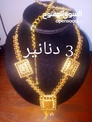  6 شروة اطقم ذهب ايطالي مطلي عيار 21