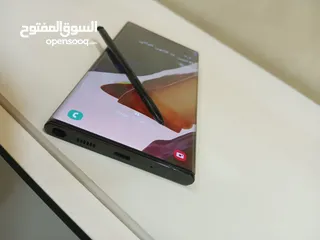  3 جهاز نوت20الترا 5G بحاله ممتازه  لون اسود BLACK