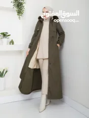  8 جلباب مبطن فرو ثقيل