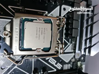  5 معالج i5-8600k ومذربورد