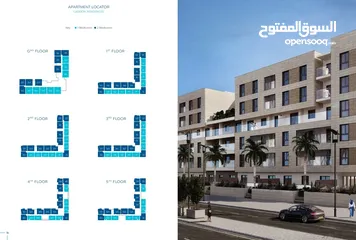  4 2 BR Brand New Flat in Al Mouj For Sale