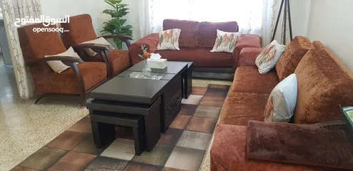  1 غرفة جلوس سبعة مقاعد