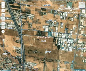  5 قطعة ارض صناعي للبيع - القسطل - عمان