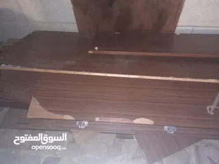  2 بيع خزانه خشب قديم خشب بلوط