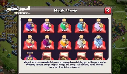  10 clash of clans FULL MAX TH 14 LEVEL 214 (لا توجد ترقیات متبقية تاون14مکس) (FAST DELIVERY)