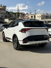  14 كيا سبورتاج GT Line ترخيص 2022 محرك 1600 هايبرد  جير أوتوماتيك 240 حصان