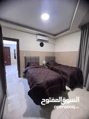  5 استديو مفروش للإيجار في ضاحية الرشيد - مقابل فندق اجواء عمان - من المالك مباشرة                    .