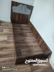  1 سرير مستعمل بحاله جيده