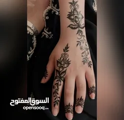  9 رسم حنة احترافي (الخدمة المنزلية متوفرة)