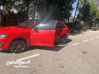  3 سكودا رابيد 2017 مونتي كارلو سبورت بانوراما بصمة ماشية 60000 ماتور 1000 تيربو